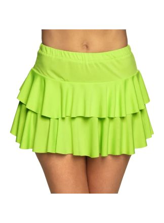 NEON Minirokje neon groen