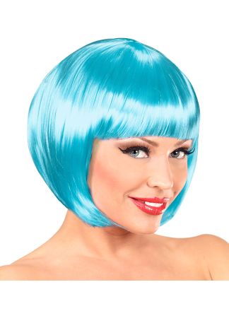 Bobline pruik Chanel turquase