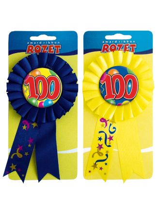 100jaar rozet/button ballon