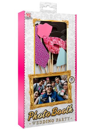 Photo booth WEDDING 20stuks in box
