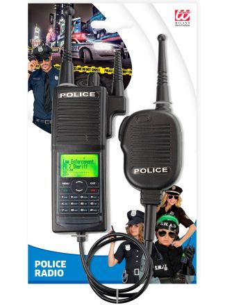 Police radio set
