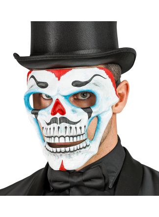 COMMEDIA  DELL ARTE Dia De Los Muertos Skull masker