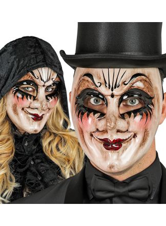 COMMEDIA  DELL ARTE Creepy Man masker