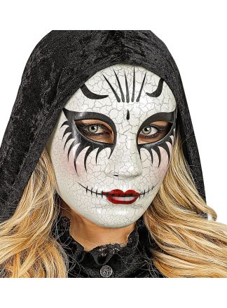 COMMEDIA  DELL ARTE Cracked woman masker