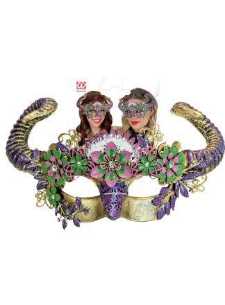 Theatrical RAM Eyemask with Flowers