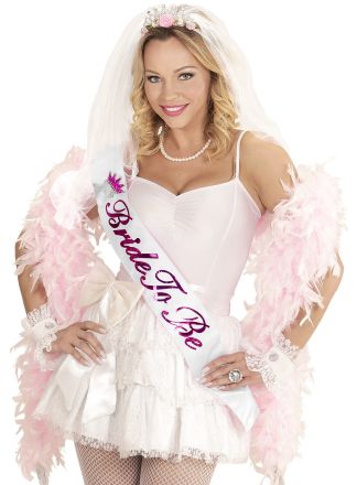 DELUXE sjerp "Bride to be" WIT