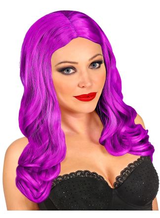 Damespruik ROXY paars