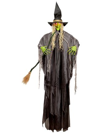 Animated witch 240cm.