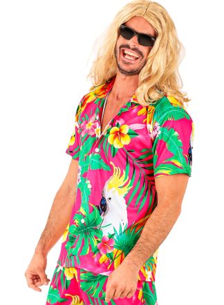 Summer party shirt 1dlg. Pink