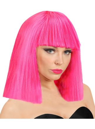 Damespruik SHOWGIRL hot pink