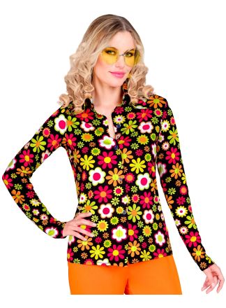 Fashion dames blouse "FLOWERS"