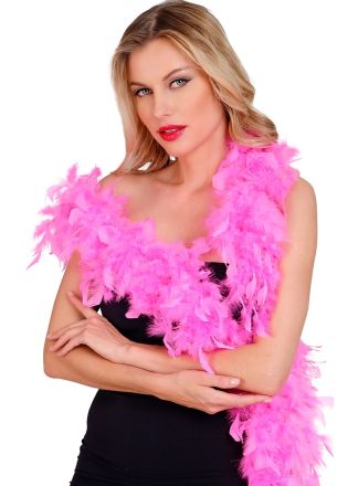 Luxe Roze Boa 180cm. 80gram