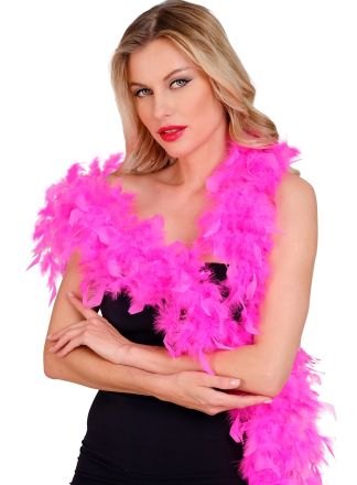 Luxe Fuchia Boa 180cm. 80gram