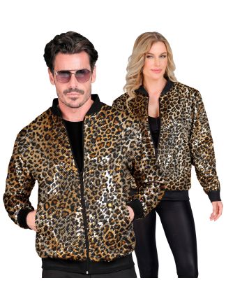 Party unisex Bomberjack Animal Leopard