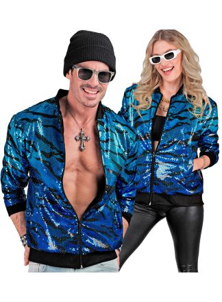 Party unisex Bomberjack Animal BLUE