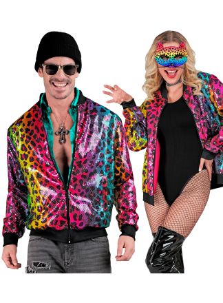 Party unisex Bomberjack Animal multicolor