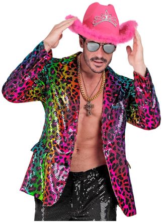 Party heren colbert Animal Multicolor