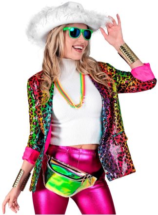 Party dames colbert Animal Multicolor