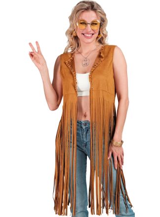 Hippie vest lang