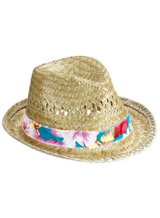 Stro hoed "Beach boy" 1maat