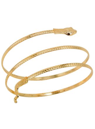 Egyptische gouden armband snake