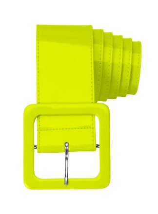 NEON GELE riem vivyl (120cm.)