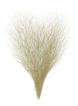 Borsthaar luxe blond