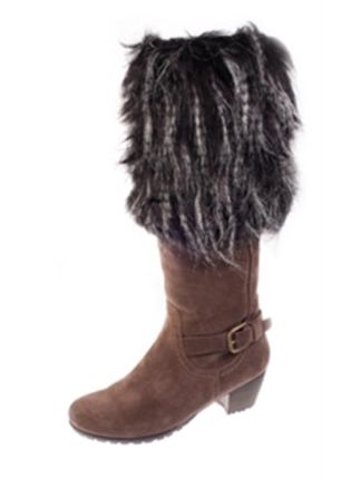 Bootcover half bont zwart-wit