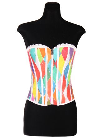 Dames bustier Vierkant