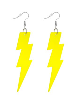 Gele Oorbellen Flash