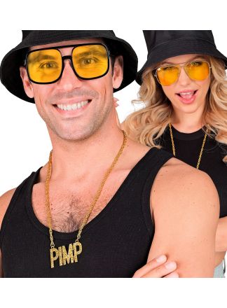 PIMP Gouden Halsketting 65cm.