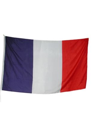 Vlag Frankrijk reklame 90x150cm.