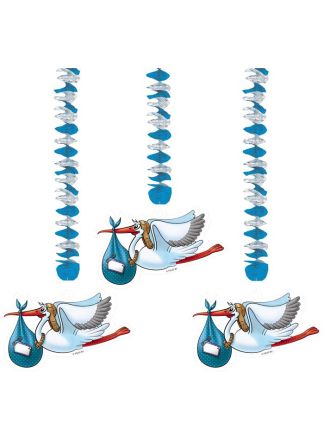 Hangdekoratie jongen 3stuks