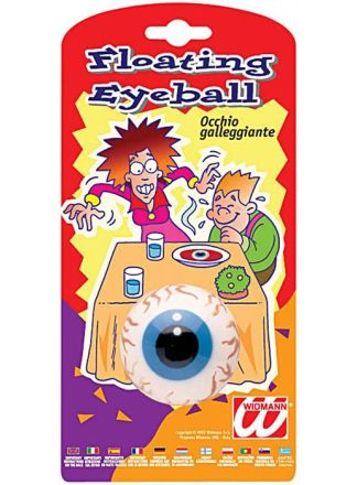 Oogbal hard plastic 2,5cm.