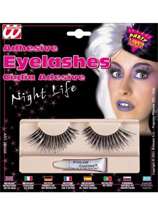 Wimpers halogeen zwart zilver