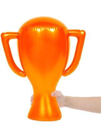 Opblaasbare Cup 45cm. oranje