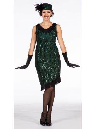 Charleston jurk Charlotte 2dlg.