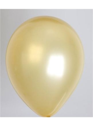 Ballonnen metallic goud 14 inch.