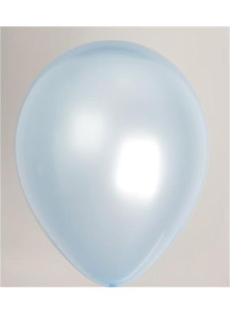 Ballonnen metallic blauw 14 inch.