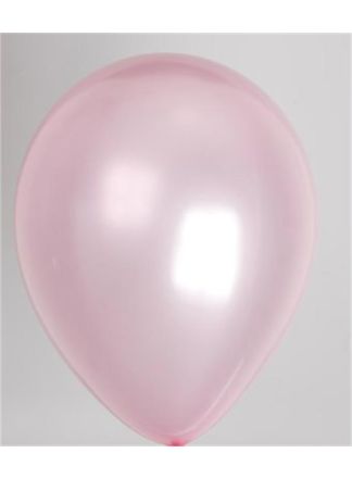 Ballonnen metallic roze 14 inch.