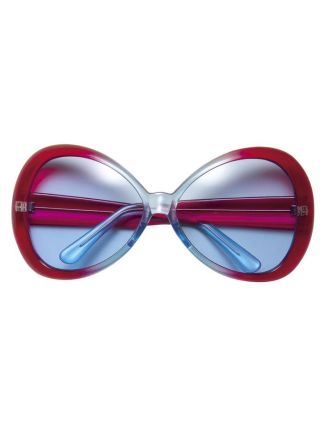 Disco 70's bril jumbo paars