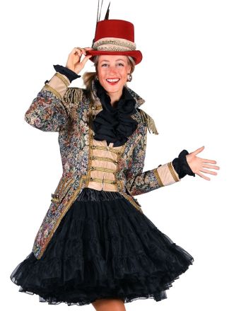 Luxe dames Carnavalsjas  "Distinguished"