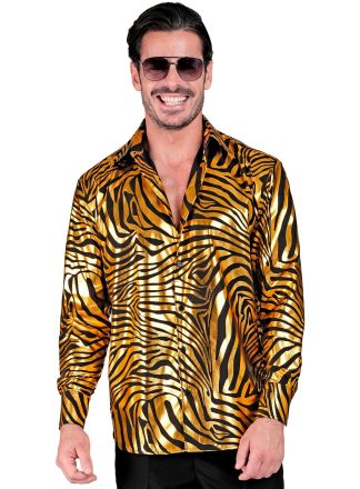 Party Fashion shirt ANIMAL GOLD
