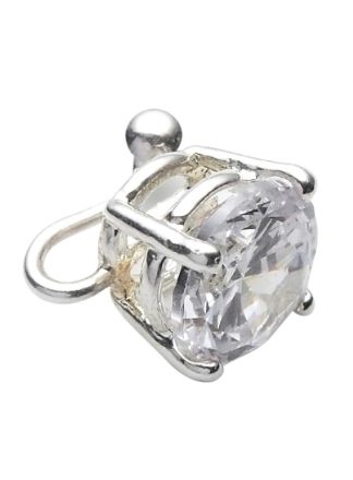 Diamenten oorring 1 stuks