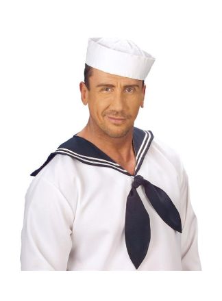 Marine schuitje effen wit