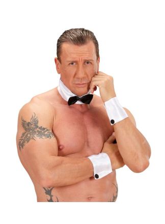 Stripper set zwart-wit 3dlg.