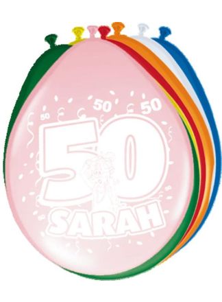 Ballonnen Folatex Sarah 8stuks