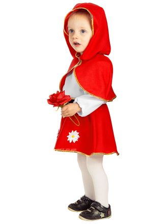 Baby kostuum roodkapje 1dlg.
