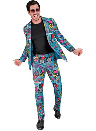 Party Fashion suit 2dlg "THE 80s"