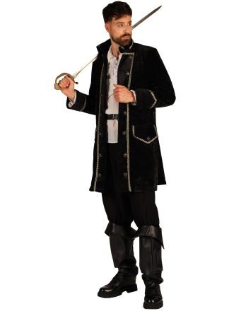 Piratenjas heer "Buccaneer" zwart